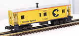 MTH Railking 30-7713 Chessie Bay Window Caboose C-3027 O SCALE Used No Box
