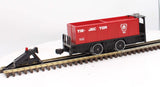 Lionel 6-18427 PENNSYLVANIA RAILROAD Tie-Jector Operating Car Mainline 55 O Scale (missing RR ties) Like New