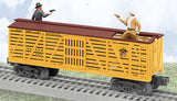 Lionel 6-36856 Western & Atlantic Sheriff and Outlaw Car O SCALE Like New
