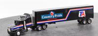Ertl Truck Stops of America 9633UP Country Pride Kenworth Semi Like New