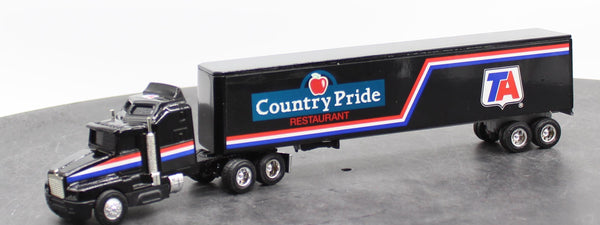 Ertl Truck Stops of America 9633UP Country Pride Kenworth Semi Like New