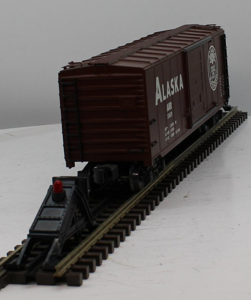 K-Line K761-1012 ALASKA RAILROAD Steel Sided Reefer Classic O Scale Li