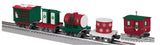 Lionel 2526640 Christmas Disconnect 4 pack AND 2526800 Christmas Disconnect Caboose #24 (Set of 2) limited O Scale NEW