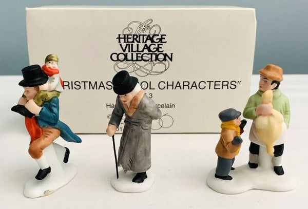 Department 56 6501-3 Christmas Carol figures-- Dickens Village Series