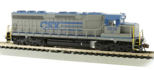 Bachmann 66457 CSX EMD SD45 Diesel Locomotive #8938 DCC SOUND VALUE N