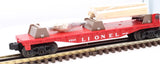 Lionel 6-19484 Lionel Lines O27 Flat Car w/ Wood Planks #6264 O SCALE Like New