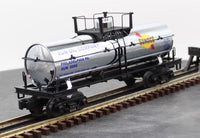MTH Railking 30-7378 Sunoco RailKing Tank Car - Sunoco (Sun Oil - Chrome) O SCALE NEW