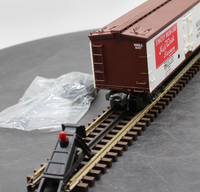 K-Line K742-8028 Mid West Hennery Wood Sided Reefer O Scale Used Excellent