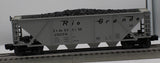 Lionel 6-26478 RIO GRANDE HOPPER CAR O Scale Like New