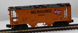 MTH 20-97109 MILWAUKEE ROAD PS-2 HOPPER CAR PREMIER O Scale Like New