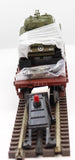 MTH Premier 20-98743 Union Pacific 50-Ton 41' Wood Flat Car w/(1) Sherman Tank O SCALE Like New