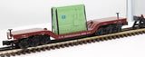 MTH Railking 30-76422 Pennsylvania Dep. Center Flat Car w/Transformer Load O SCALE NEW