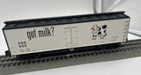 Weaver U3154LD PRR "Got Milk" Wood-Sided Reefer Car O SCALE Like New