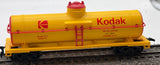 Model Power 8102  KODAK YELLOW TANKER CAR HO SCALE Like New