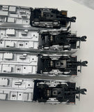 Lionel 6-29144 SANTA FE El Capitan 18" Aluminum Passenger Car 4 Pack O Scale Like New