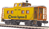 MTH Premier 20-91263 WM Chessie Steel Caboose - Center Cupola O SCALE Like New