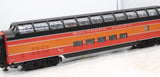 MTH Premier 20-6719 Southern Pacific 70' Streamlined Full Length Vista Dome Passenger Car - Smooth SP Daylight O SCALE Like New