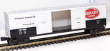 MTH Railking 30-74404 Iron City RailKing 50' Double Door Plugged Boxcar O SCALE Like New