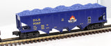 K-Line K623-1453 Delaware & Hudson Die-Cast 4-Bay Hopper 7607 O SCALE NEW