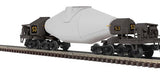 Atlas 3007113-3  BETHLEHEM STEEL Hot Metal Car with flickering molten load #56 limited Silver/Black O Scale  Like New