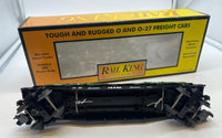 MTH RailKing 30-7615 MTH Service Center Flat Car with Wreckers O SCALE Like New