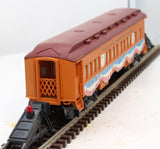 Lionel 6-9527 CHICAGO MILWAUKEE ST PAUL & PACIFIC FDR Campaign Observation Car O Scale Used Damaged Box