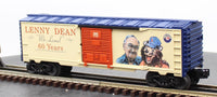 Lionel 6-39252 Lenny Dean 60th Anniversary Boxcar O SCALE NEW