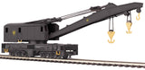 MTH 20-98298, 20-98302 Pennsylvania PRR Crane Car and Crane Tender (Set of 2) O Scale Used Excellent