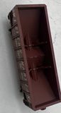 Atlas 41285 WESTERN MARYLAND WM 55 Ton Fishbelly Hopper Oxide Red/White --WORLD PORT OF BALTIMORE weathered as is no load N Scale Used Excellent