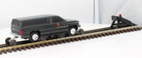 Lionel 6-18438 PENNSYLVANIA RAILROAD Dodge Ram Track Inspection Car O Scale Like New Damaged Box