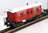 Lionel 6-19750 Holiday Music Bay Window Caboose Car O Scale Like New