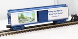 MTH Railking 30-74123 West View Dips RailKing Box Car O SCALE Like New