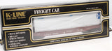 K-Line 3-Rail O GA 6991 ATSF Santa Fe Flat Car W/Bulkheads & Stakes K-6991 O SCALE Like New