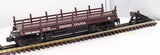 MTH 30-79092 PENNSYLVANIA Operating Log Dump Car With Logs O Scale Like New