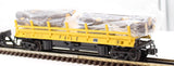 MTH Premier 20-98949 Pittsburgh & Lake Erie Operating Log Car O SCALE Used Excellent Damaged Box