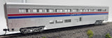 Walthers AMTRAK 85' Pullman-Standard Superliner I Coach and Sleeper set Ready to Run HO Scale Used Damaged Box