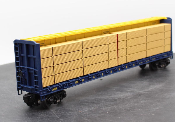 MTH Railking 30-76111 Alaska Center I-Beam Flat Car O SCALE NEW