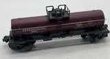 Lionel 6-6307 Pennsylvania Railroad PRR Tuscan single dome tank car O SCALE Used Excellent