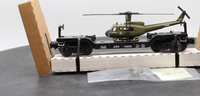 Lionel 6-16952 US Navy Flatcar With Ertl Helicopter O SCALE NEW