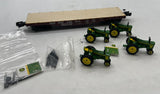Lionel 2426150 Pennsylvania PRR 40' Flatcar w/ 4 John Deere tractors O SCALE Like New