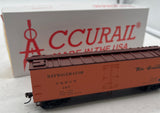 Accurail 4853 Denver Rio Grande DRG 40' reefer car HO SCALE Like New