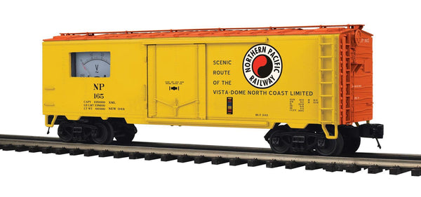 MTH Premier 20-94748 Northern Pacific 40 Steel Sided Power Meter Car #169 limited O Scale NEW
