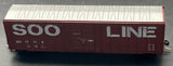 Roundhouse 8811 Soo Line boxcar N Scale Like New