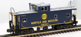 Atlas 6654-1 NORFOLK & WESTERN Standard Cupola Caboose Blue/Yellow/Silver O Scale NEW