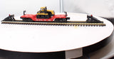 Lionel 6-16955 ATSF Flatcar With Ertl Challenger O Scale Like New Damaged Box