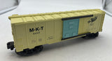 K-Line 6445 MKT yellow boxcar Katy O SCALE Used No Box
