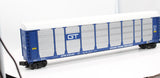 MTH Premier 20-98312 Grand Trunk Western Corrugated Auto Carrier O SCALE Like New