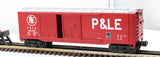 MTH Railking 30-74098 Pittsburgh & Lake Erie 40' Double Door Box Car O SCALE Like New