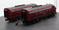 MTH Premier 20-2086-1 Lehigh Valley F-3 AA Diesel Set 510/512 O SCALE Like New