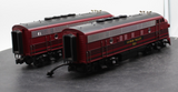 MTH Premier 20-2086-1 Lehigh Valley F-3 AA Diesel Set 510/512 O SCALE Like New